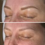 Augenbrauen Farbauffrischung